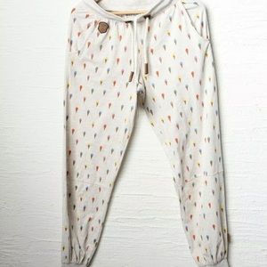 Naketano RARE Ice Cream Cone print Lounge Pants, M